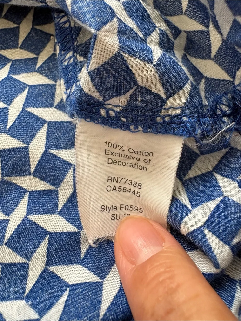 J. Crew blue white hobo peasant coastal boho sleeveless tank coral tassels sz 2